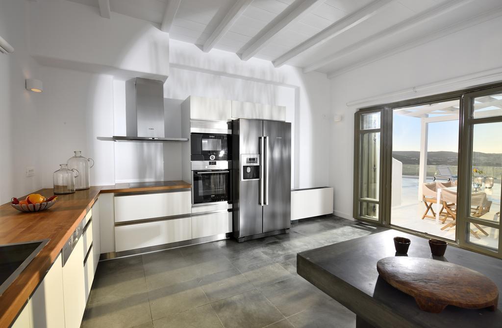 Mykonos Ark Villas Ftelia  Buitenkant foto